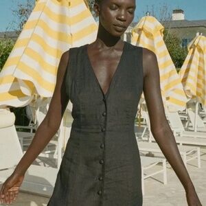 DOEN Allene Dress NWT Maxi Linen Sleeveless